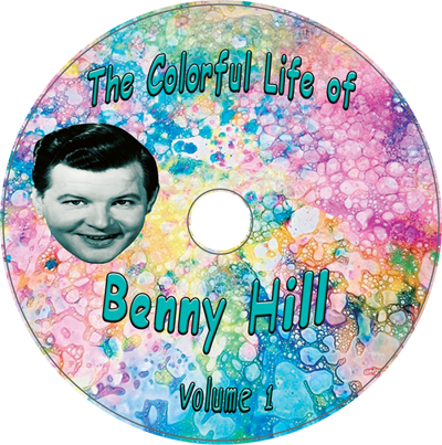 Benny Hill Blu-ray Disk Labels Volume 1